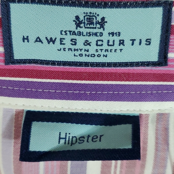 Hawes & Curtis stripped button down shirt - Picture 6 of 10